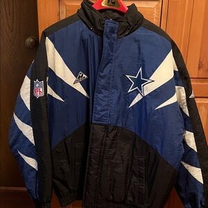 Apex Blue and Black Windbreaker Jacket
